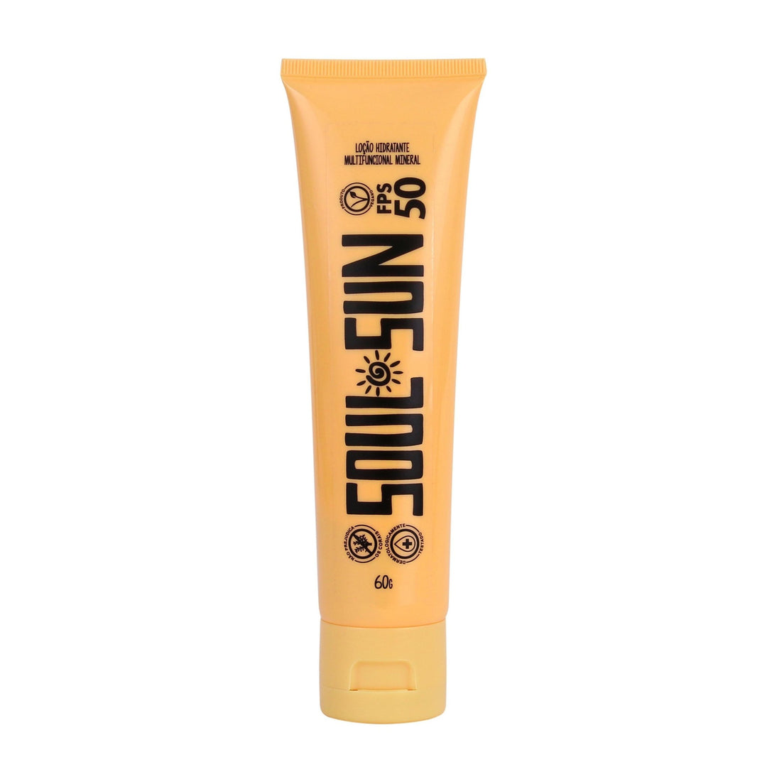 Loção Hidratante Mineral Multifuncional FPS 50 - Soul Sun® | Natural Protection - FPS50-MULTI
