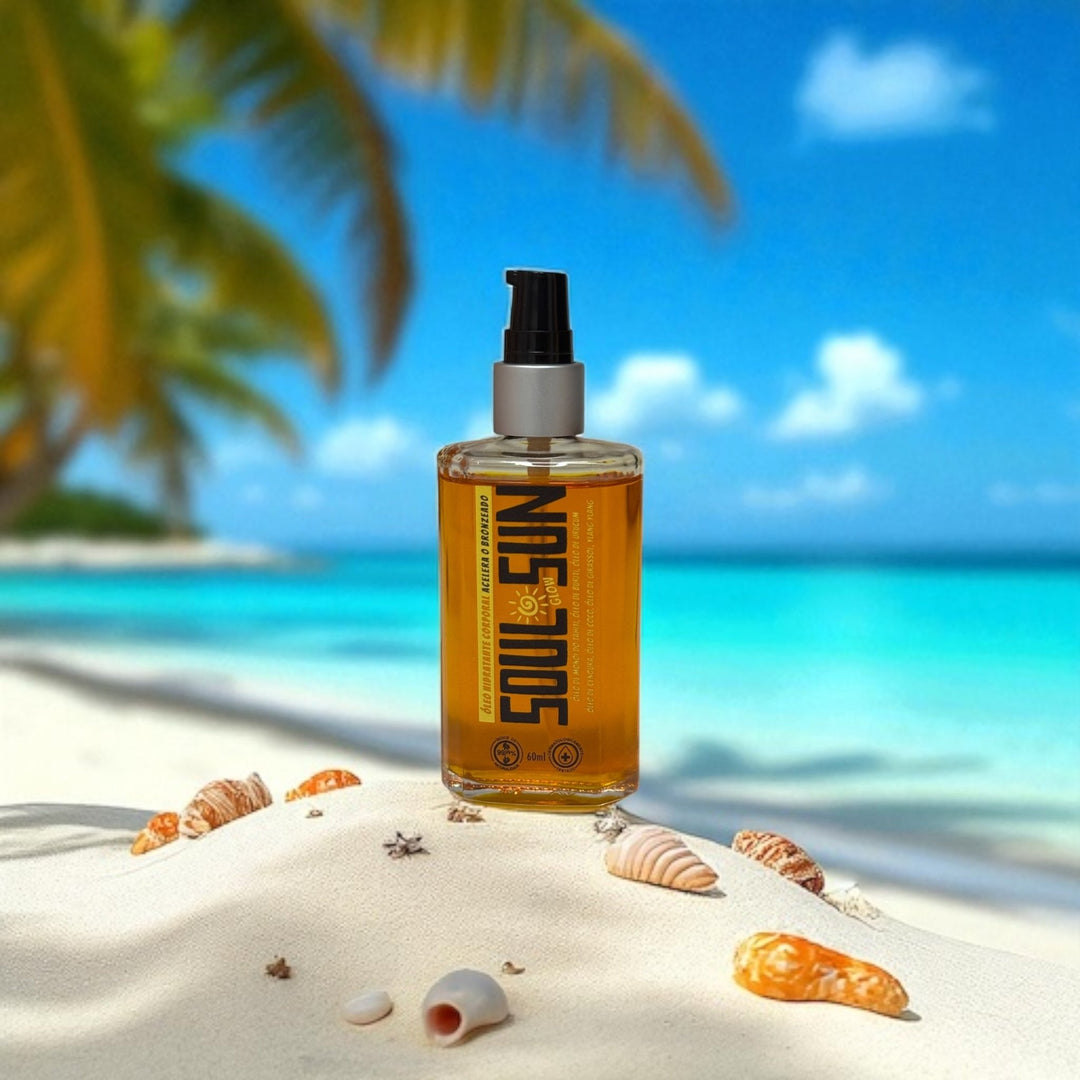Óleo Hidratante Acelerador de Bronzeado Glow - Soul Sun® | Natural Protection - GLOW