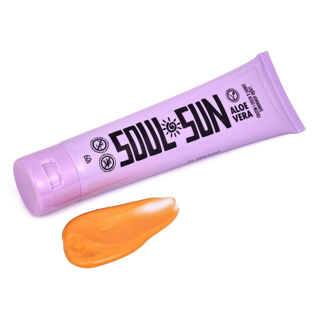 Loção Hidratante Natural Aloe Vera Corpo e Rosto - Soul Sun® | Natural Protection - HIDRA