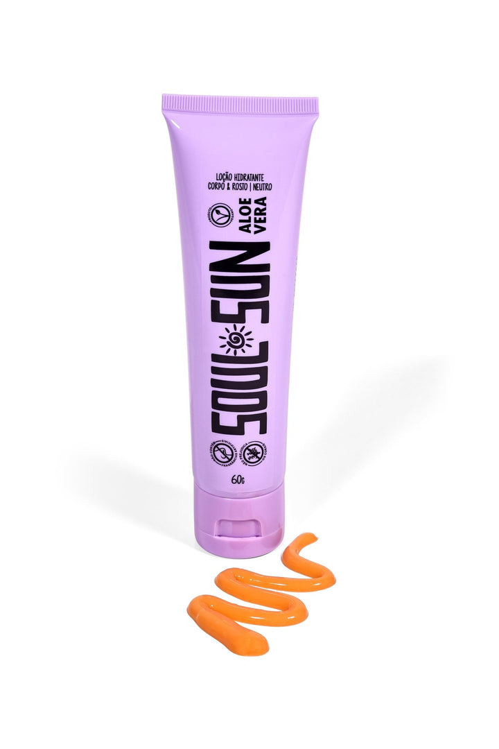 Loção Hidratante Natural Aloe Vera Corpo e Rosto - Soul Sun® | Natural Protection - HIDRA